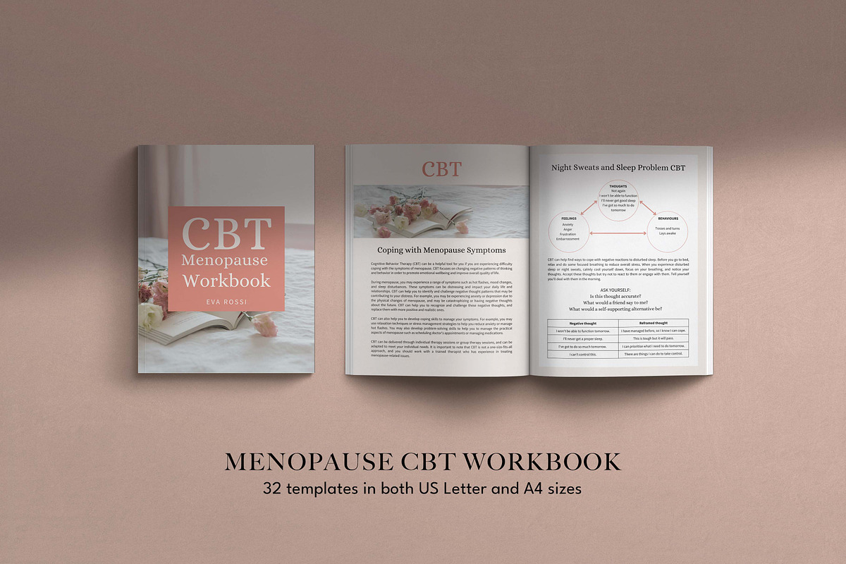 Menopause Toolkit Canva Templates, a Templates & Theme by Miri Campbell (Photo 3 of 10)