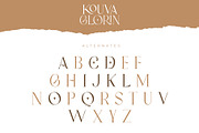 Kouva Glorin - Modern Serif, a Serif Font by MJB Letters (Thumbnail 11 of 11)