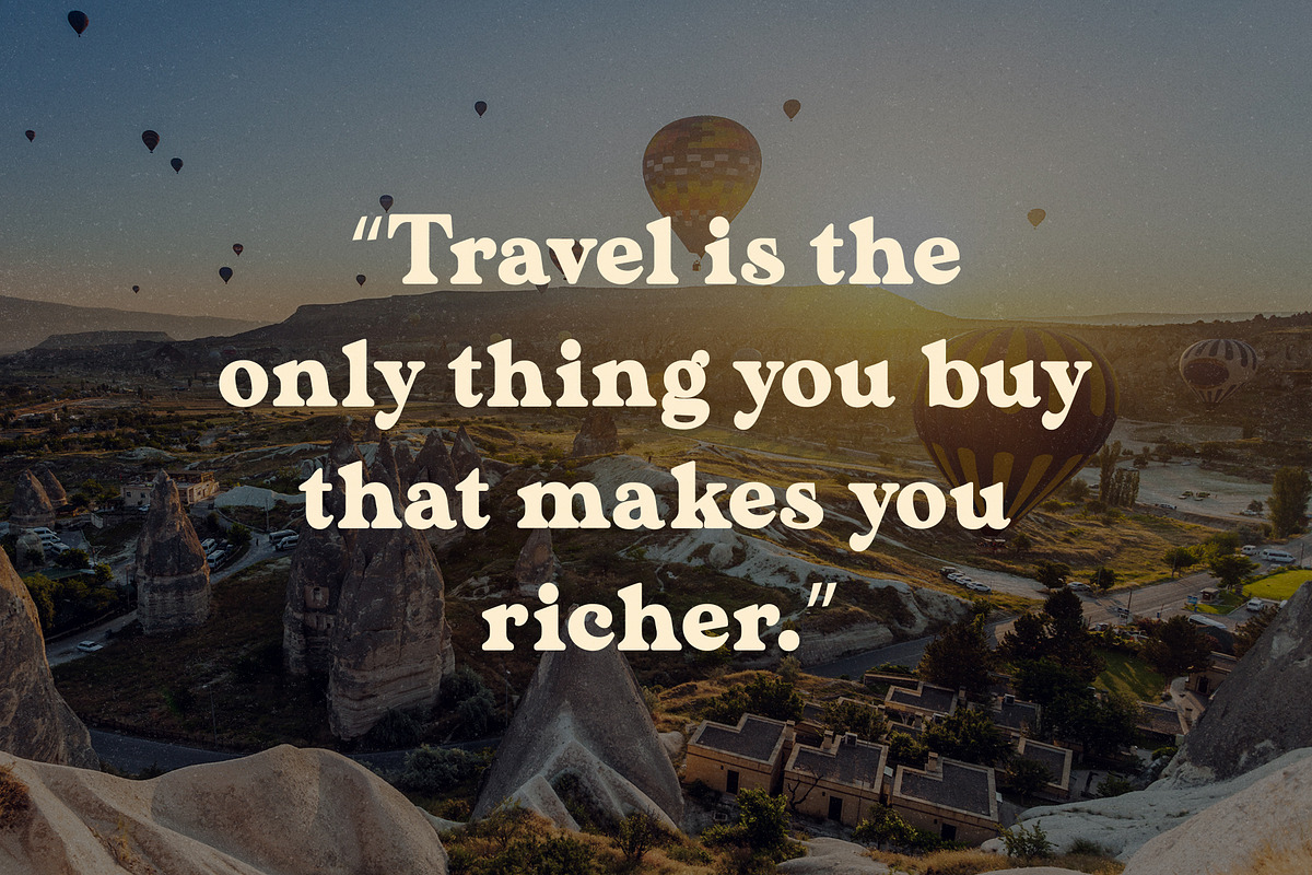 Wanderlust - Soft Vintage Typeface, a Serif Font by HipFonts (Photo 6 of 10)