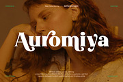Auromiya - Modern Serif Font, a Serif Font by Koplexs Studio (Thumbnail 1 of 13)