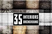 Bundle of 35 vintage interiors, a Texture Graphic by RM_design (Thumbnail 1 of 2)