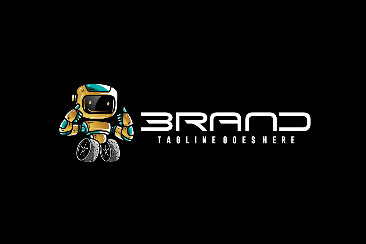 Dinamic Bot, a Branding & Logo Template by herulogo (Photo 3 of 4)