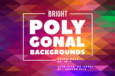 80 triangle backgrounds