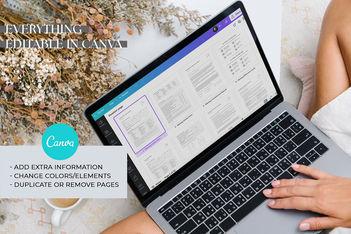 Esthetician intake form, a Design Template by SwitzerShop (Photo 9 of 9)