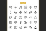 Holiday Compilation Icons, an Icon by Spacepixel Creative (Thumbnail 2 of 3)