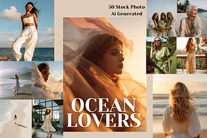50 Ocean Lifestyle Stock Images, a Beauty & Fashion Photo by MarkoPresets