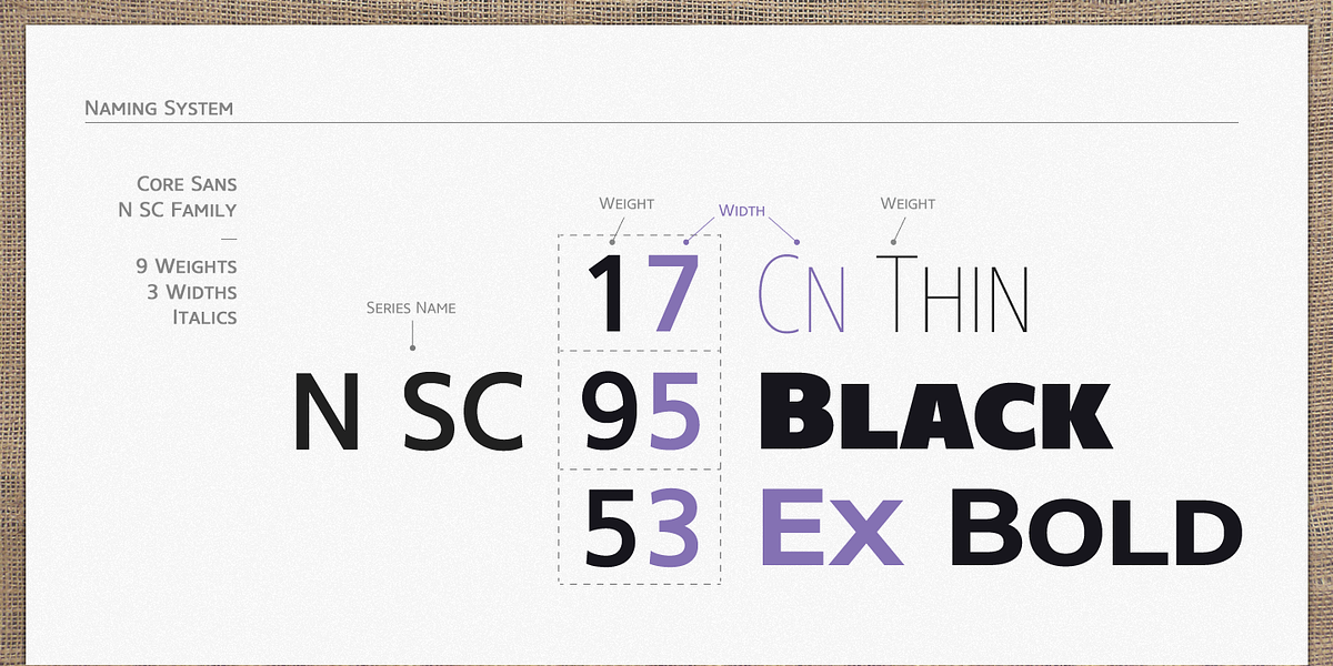 Core Sans N SC, a Sans Serif Font by S-Core (Photo 2 of 6)