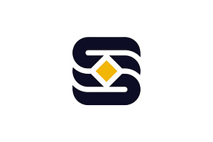letter S diamond core tech logo, a Branding & Logo Template by Rasagama Studio