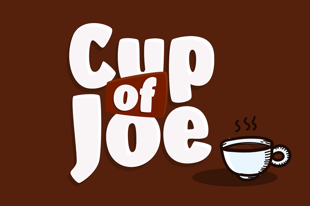 Cup of Joe, a Sans Serif Font by namistudio (Photo 1 of 6)