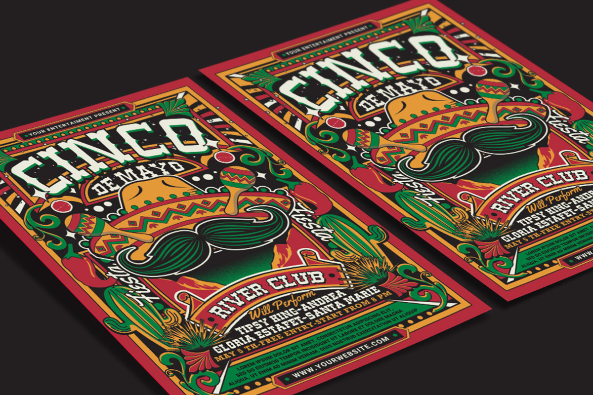 Cinco De Mayo Flyer, a Flyer Template by Muhamad Iqbal hidayat (Photo 2 of 4)