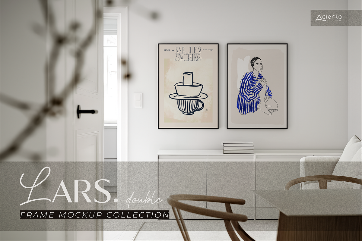 LARS Double | Frame Mockup Big Set, a Product Mockup by Acierto Studio (Photo 10 of 10)
