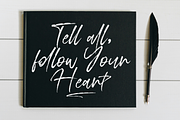 Rampack Handwritten Brush Texture, a Handwritten Font by Portocraft (Thumbnail 2 of 15)