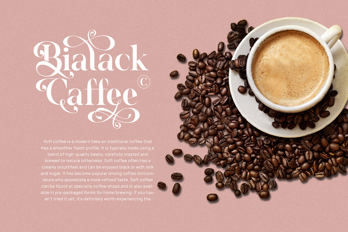 Hubein Kamaru Elegant Ligature Font, a Serif Font by Graphicxell (Photo 15 of 22)