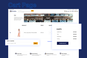 EShopBuy ECommerce Sketch Template