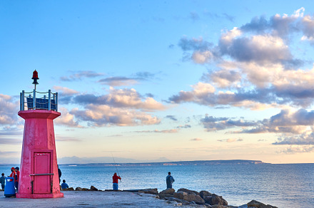 An autumn morning at the lighthouse