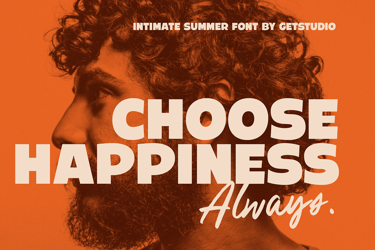 Intimate Summer Font Duo, a Sans Serif Font by Get Studio (Photo 3 of 14)