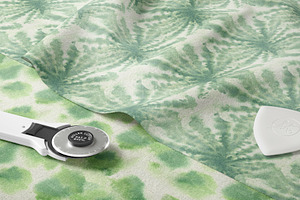 Green Tie Dye Digital.