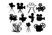 Movie Projector SVG, Cinema SVG, a Technology Illustration by Awieee1 (Thumbnail 1 of 3)