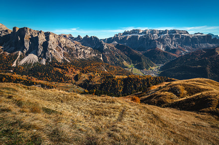 Stunning mountain ridge view, a Nature Photo by Alpine Dreams
