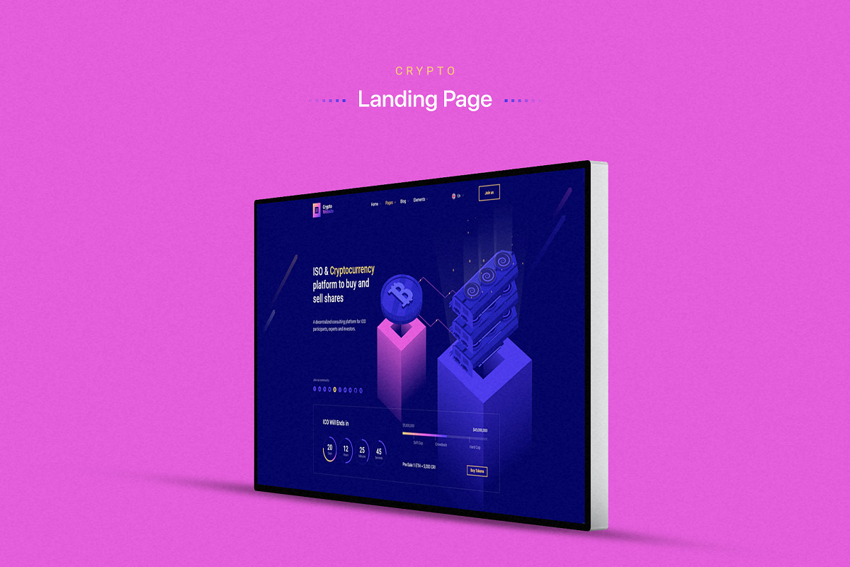 Crypto HTML Web Template, a HTML Template by TemplateZuu (Photo 6 of 11)