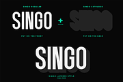 Singo | Sans Display Font, a Sans Serif Font by Ardana Creative (Thumbnail 5 of 17)