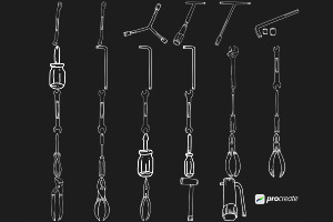 Mechanic Tools Set 1 Procreate Brush