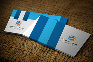 Blueat Corporate Business Card