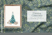 Crystal Christmas watercolor set, a Decorative Illustration by CrystalinaShop (Thumbnail 5 of 18)