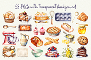 Cute Cottage Baking, an Object Graphic by Anna Design Studio (Thumbnail 2 of 10)