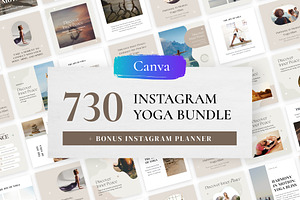 Canva Instagram Bundle Template