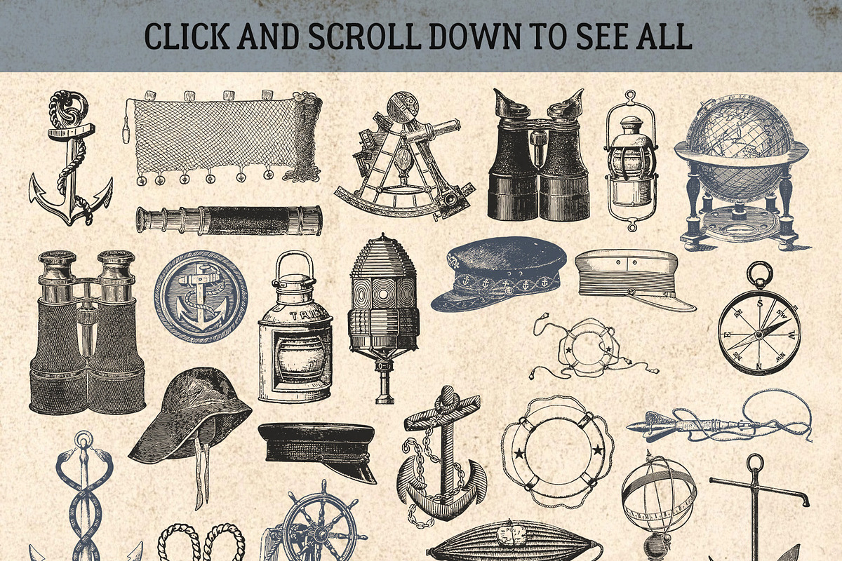87% OFF Vintage Bundle - Free Update, an Animal Illustration by Brigantine Designs (Photo 6 of 21)
