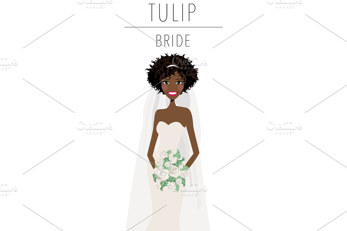 Bride Portrait Creator | Wedding Art, a Person Illustration by Lauren Lesley Studio (Photo 28 of 29)