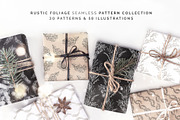 Rustic Patterns +58 Illustrations, a Pattern Graphic by Pink Coffie (Thumbnail 7 of 9)