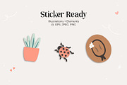 Hand Drawn Spring Bundle, an Illustration by After Hours Creative (Thumbnail 4 of 5)