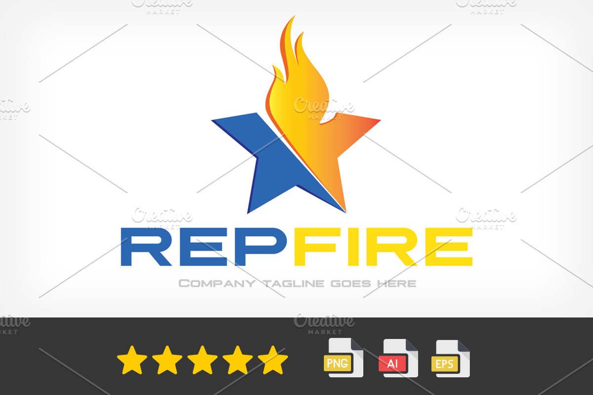 Reputation Management Logo Template, a Branding & Logo Template by RexForce (Photo 1 of 4)
