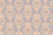 Pink Pailsey seamless pattern, a Pattern Graphic by antalogiya (Thumbnail 3 of 5)