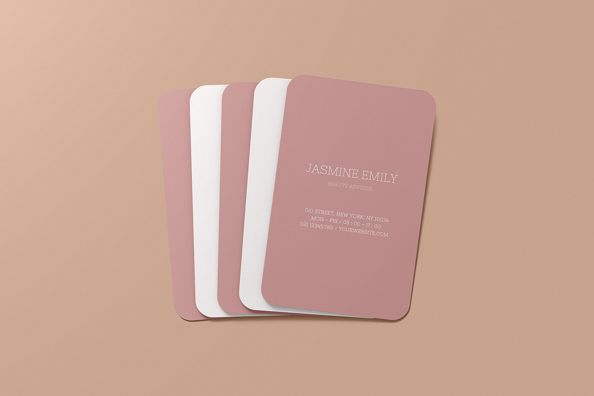 Vertical Business Card Mockup, a Books & Magazine Mockup by Mockup Supper (Photo 7 of 10)
