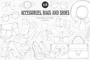 Accessories, Bags and Shoes, an Object Illustration by GVGraphics (Thumbnail 1 of 7)