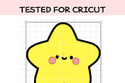 Cute Baby Star SVG Bundle, an Illustration by TheHitShop (Thumbnail 2 of 9)
