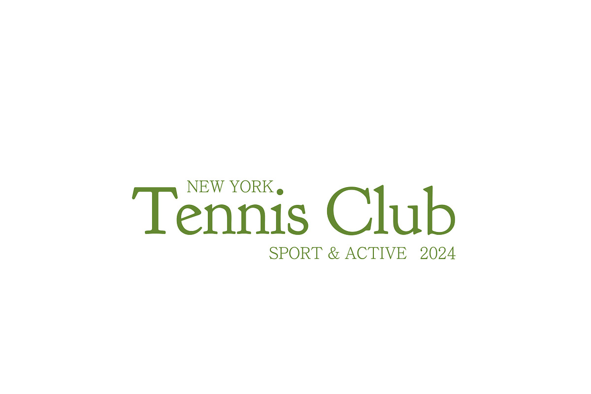Tennis Club Sport Logo, a Branding & Logo Template by RedRiver Studio (Photo 1 of 12)