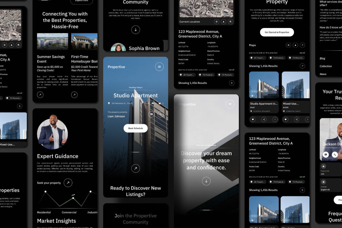Propertive - Real Estate Landing Pag, a Landing Page Template by twinstd (Photo 4 of 5)
