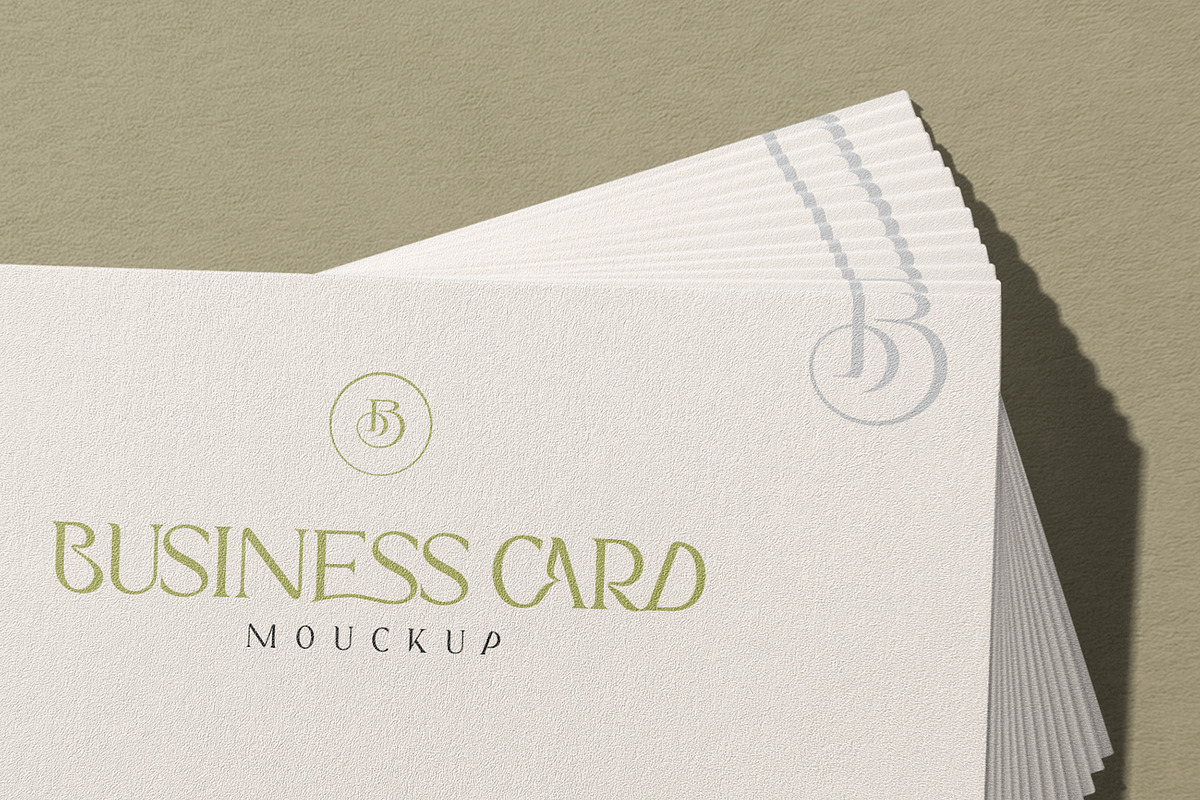 Minimal Business Card Mockup, a Product Mockup by GfxFoundry (Photo 5 of 5)