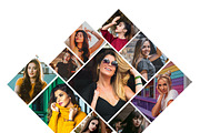 Collage Photo Frame Design Bundle, a Print Template by MRI STUDIO (Thumbnail 52 of 52)