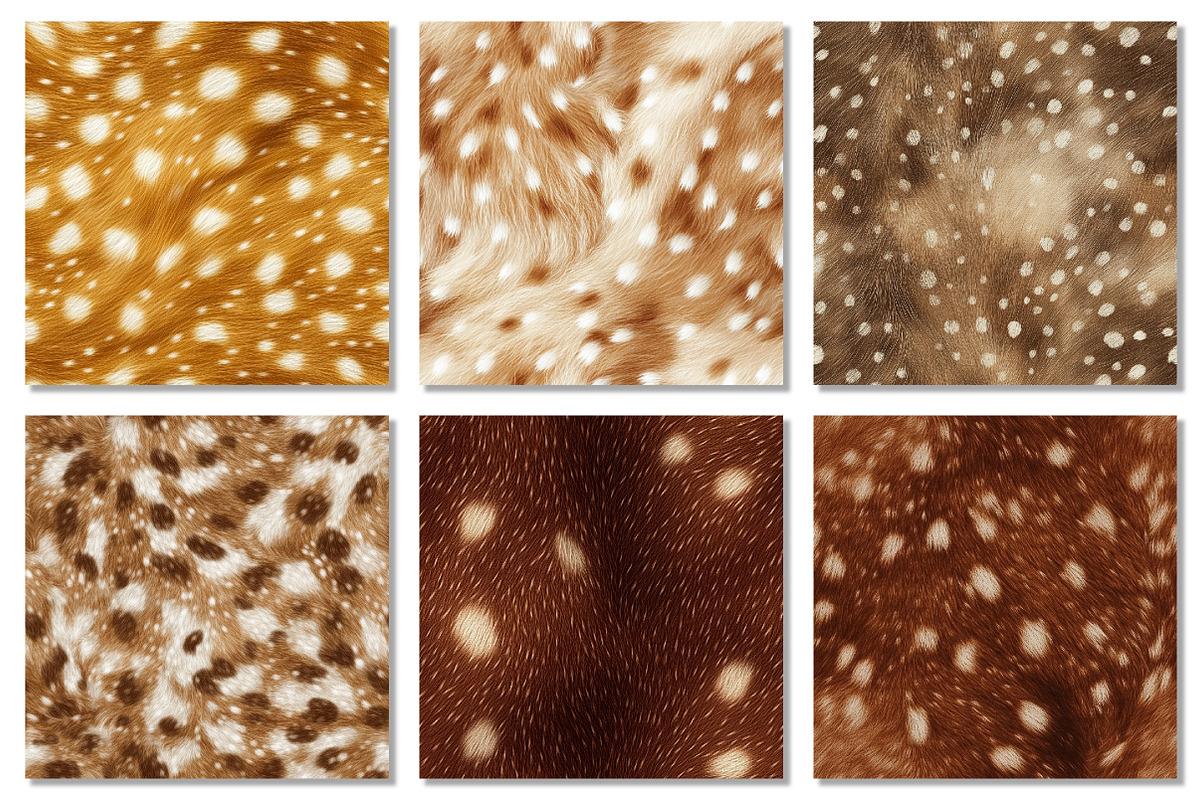 Deer Hide Digital Papers Fawn Fur, a Texture Graphic by Dream Creation (Photo 6 of 7)