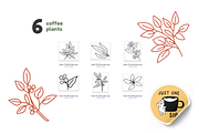 Mascot logo & coffee shop line art, a Graphic by Heartwarming Art (Thumbnail 10 of 12)