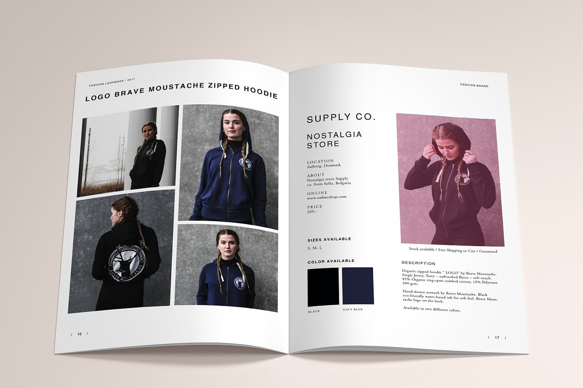 Fashion Lookbook Minimalistic, a Magazine Template by Chimerique (Photo 8 of 16)