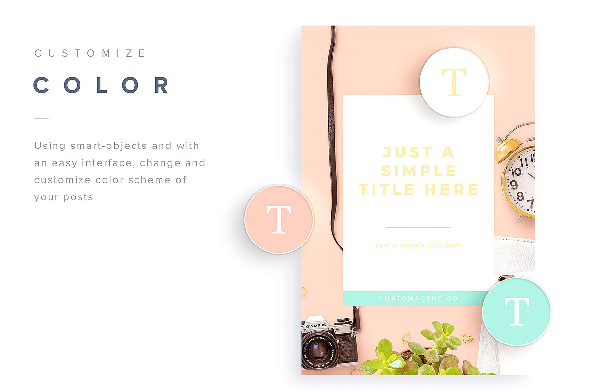 Social Media Kit + Stock Photos, a Social Media Template by Custom Scene (Photo 4 of 8)