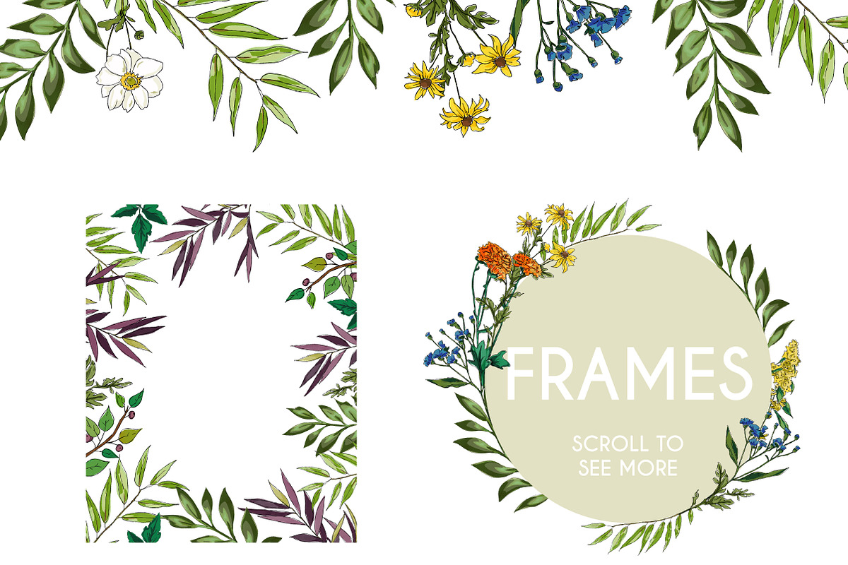 Fall Wildflower Graphic Set, a Seasonal Illustration by Ink + Eye (Photo 5 of 10)
