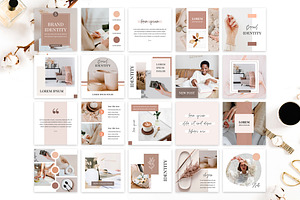 Brown Tones Instagram Templates