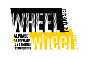 Wheel Tire Alphabet & Lettering Pack, a Transportation Illustration by Annyart Design (Thumbnail 1 of 14)